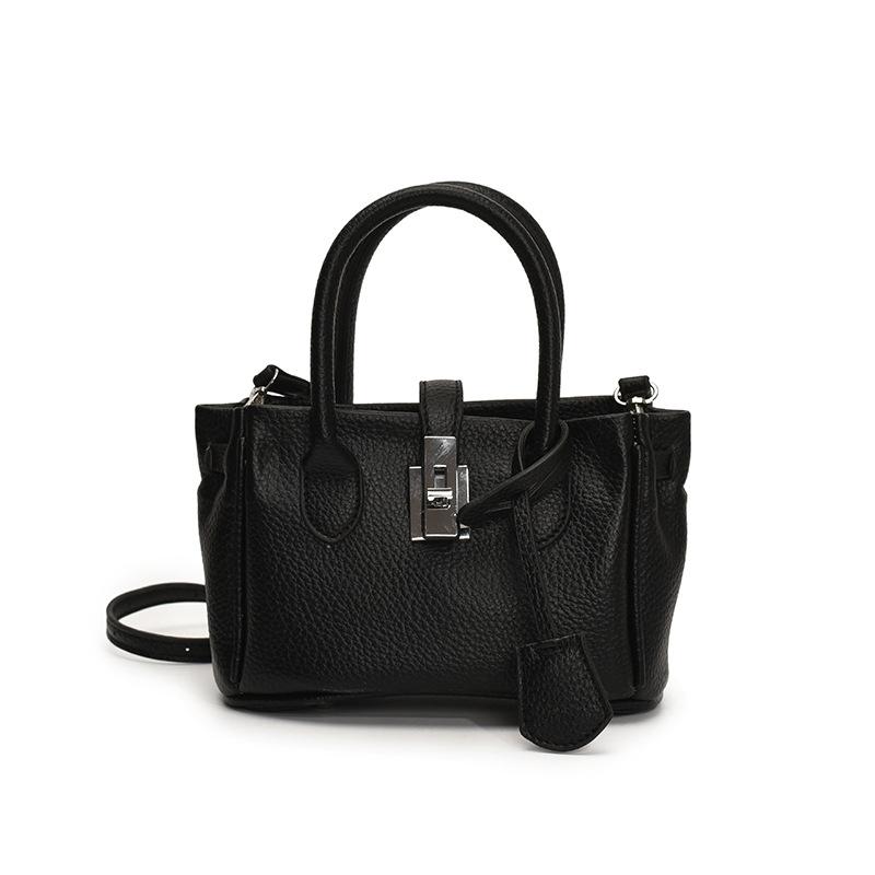 This Year's Popular Simple Style, High-end Sense, Korean Version, Portable Bucket Bag, Fashionable Temperament, Commuting Versatile Messenger Bag, Bag
