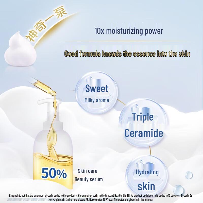 Dove Sweet Milk Scent Foaming Shower Mousse