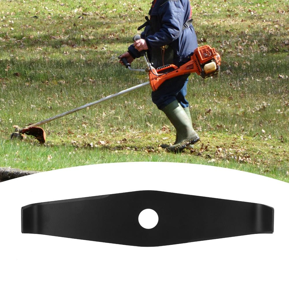 Manganese Steel Brush Cutter 2 Tooth Blade Lawn Mower Blade Replacement Accessories