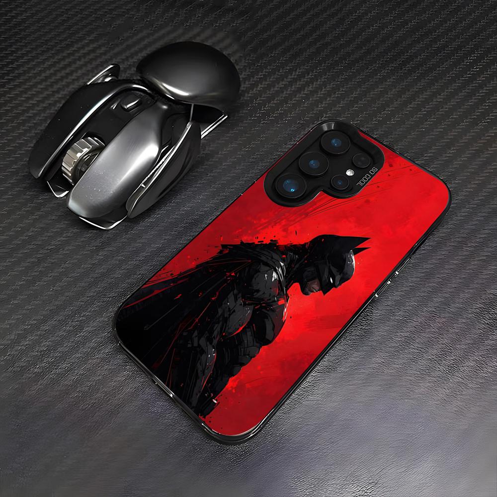 

B-Batmans Theme Phone Case For Samsung S26 S25 Plus S20 S20 Plus S22 Ultra S23 FE S21 Plus S21 Ultra Colorful Cover Galaxy S215G
