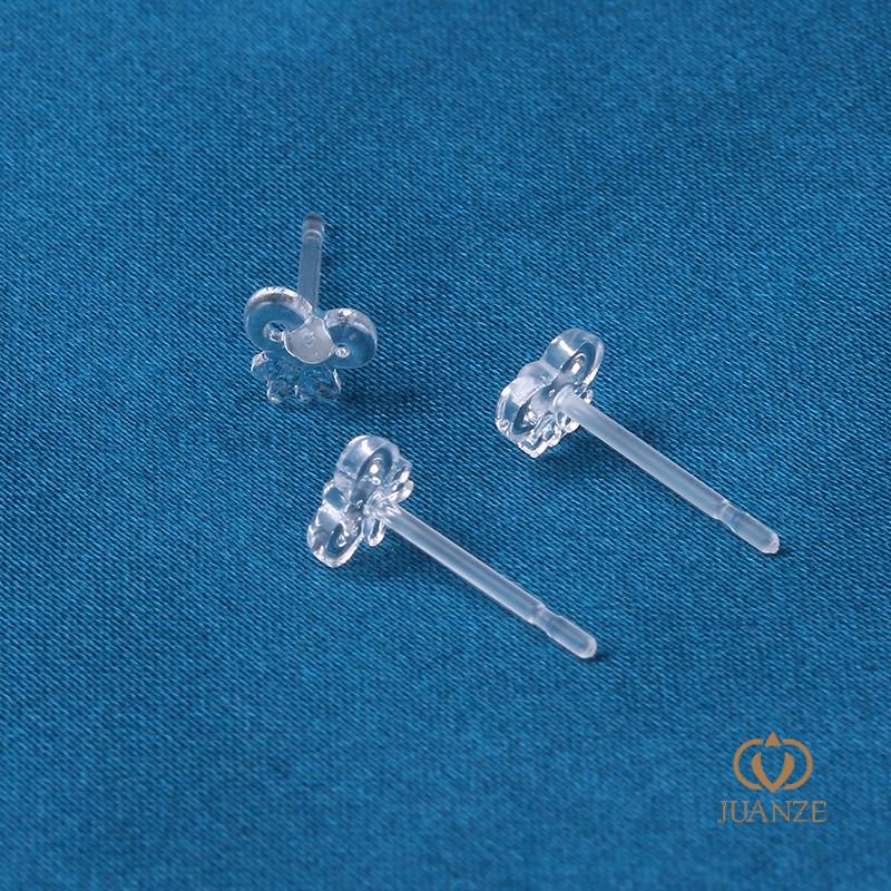 Bijuterii invizibile pentru urechi DIY: Cercei, știfturi, cleme și șuruburi transparente - Accesorii de conversie fără durere