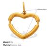 Vintage Fashion Diy Smiley Face Love Coconut Tree Pendant Stainless Steel Gold-Plated Various Jewelry Accessories