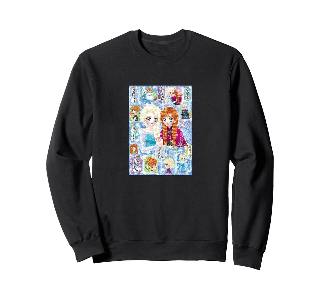FROZEN Shoko Nakagawa Anna, Elsa, Olaf Sweatshirt