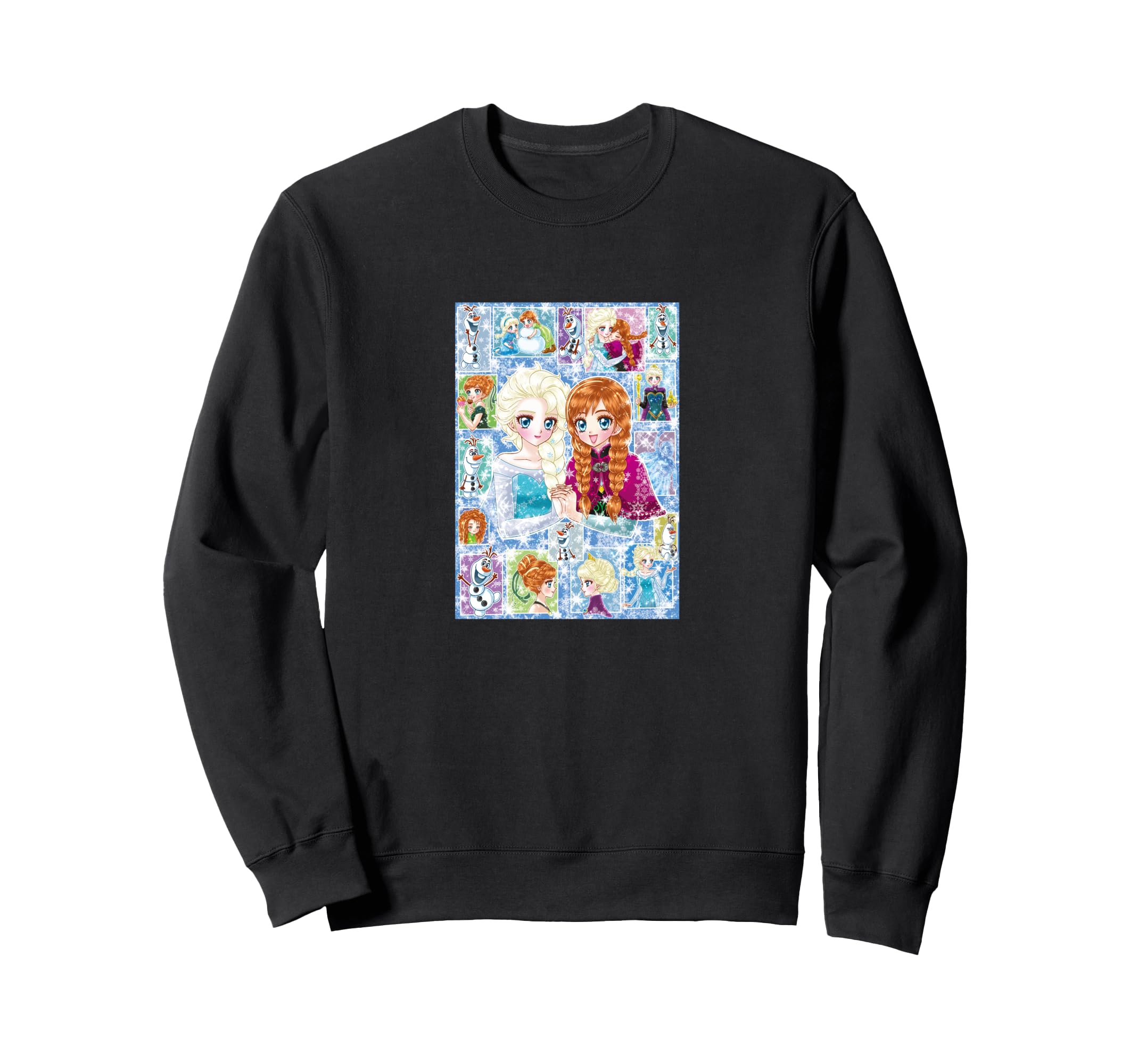 

FROZEN Shoko Nakagawa Anna, Elsa, Olaf Sweatshirt