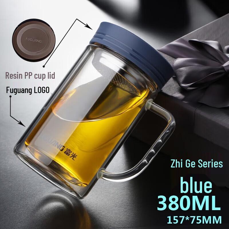 FUGUANG Zhig Ge Double-Wall Glass Office Mug