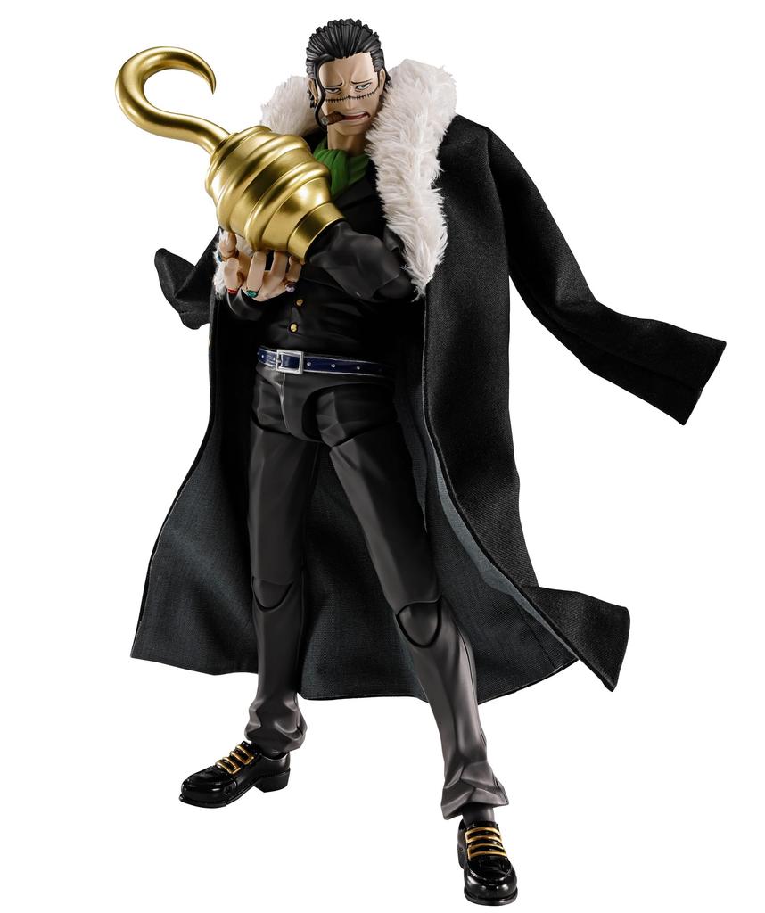 TAMASHII NATIONS ONE PIECE Sir Crocodile Summit 180mm PVC ABS Painted Action Figure S.H.Figuarts -Marineford Battle- Approx. &