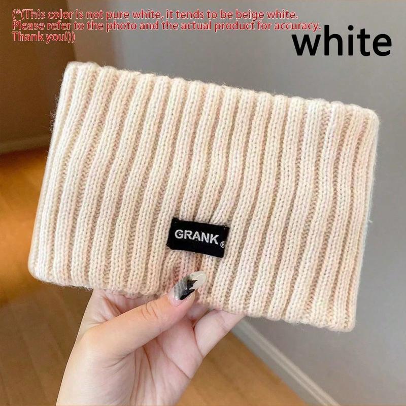 1pc Solid Color Casual Polyester Headband, Autumn/Winter Model