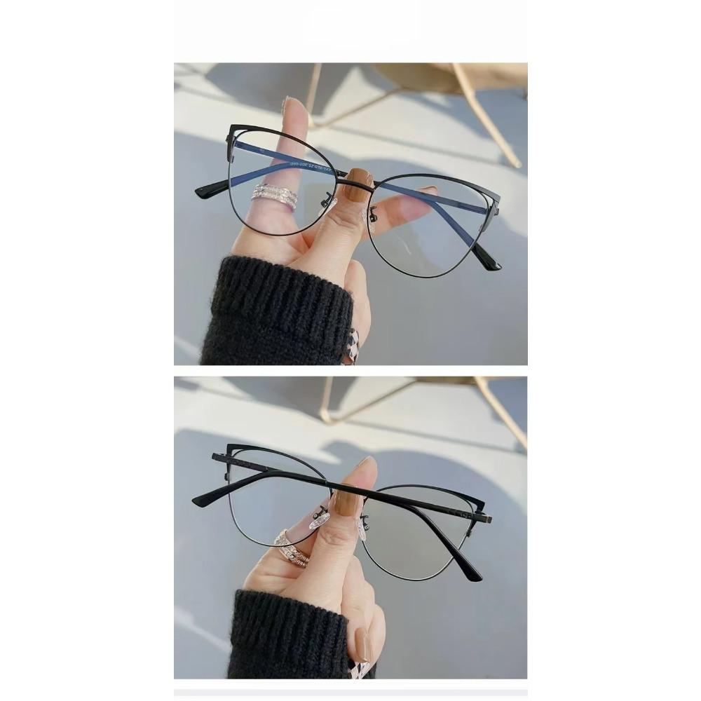 

Новый Дизайн Бренда Ретро Оправа Очки Кошачий Глаз Мода Очки с Защитой от Синего Света Компьютерные Очки Женские Очки для Чтения Мужские