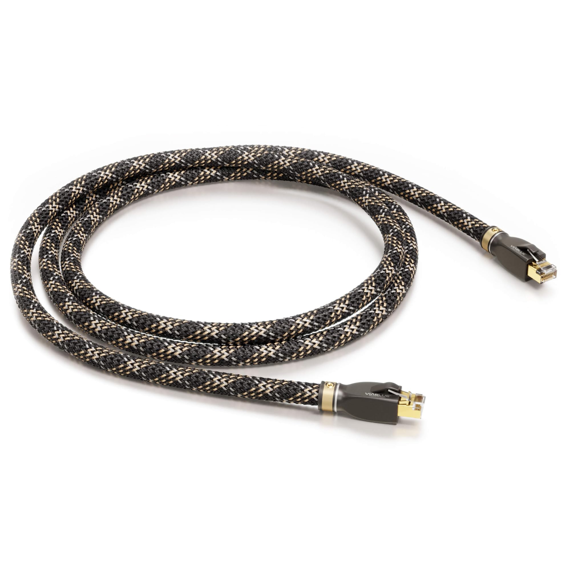 

VIABLUE СРІБНИЙ кабель EP-7 ВИСОКОКЛАСНИЙ LAN/ETHERNET (CAT6A, сумісний з 10GBASE-T) (5м)