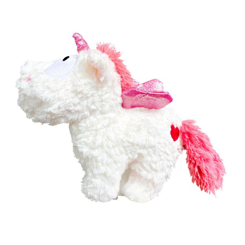

Милая кукла-единорог Любовь кукла-пони Снежный единорог Плюшевая игрушка Детская утешительная кукла Подарок 25cm