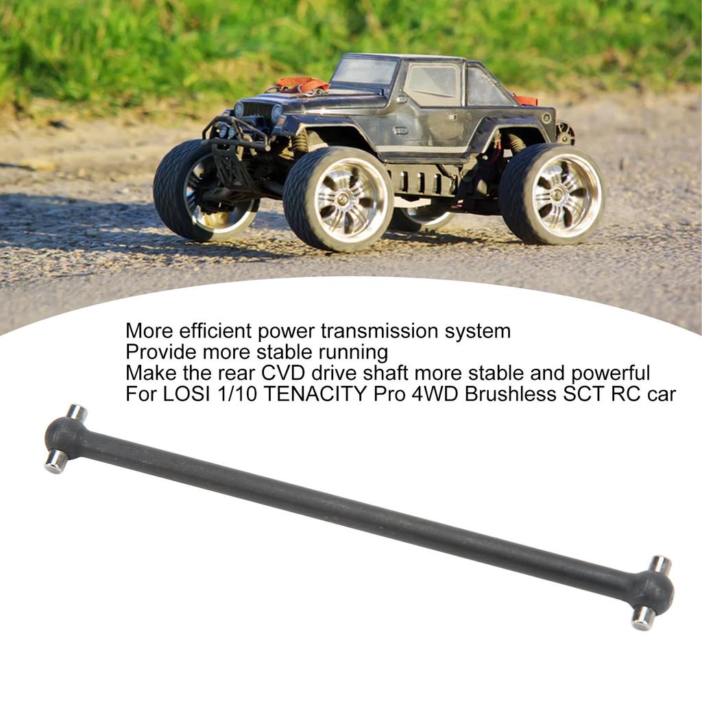 Steel Center Rear Driveshaft Dogbone Driving Shaft for LOSI 1Celsius10 TENACITY Pro 4  Brushless   RC Car