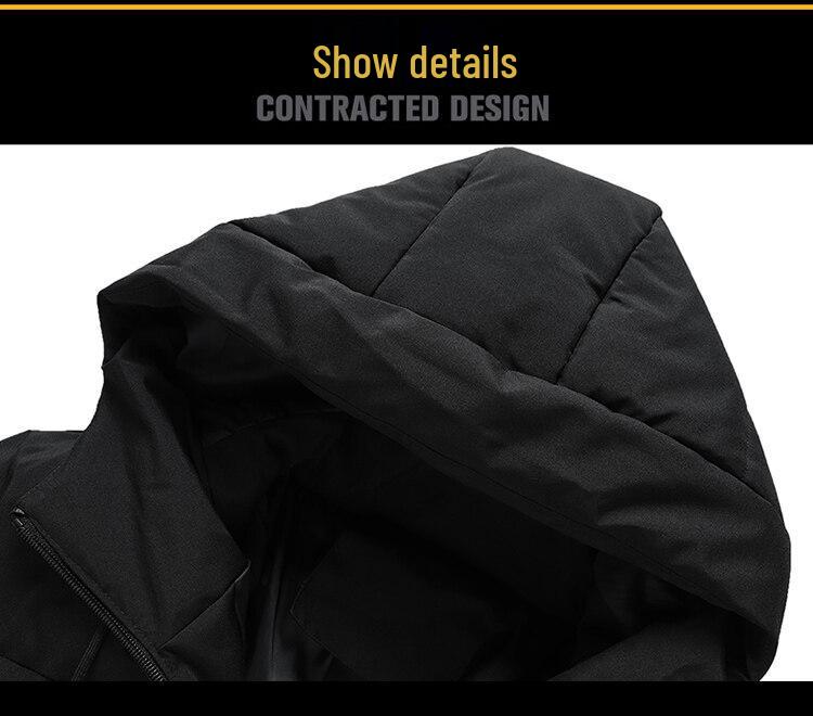 Men's 2023 Korean Style Winter Cotton Coat – Thickened Padded Jacket
