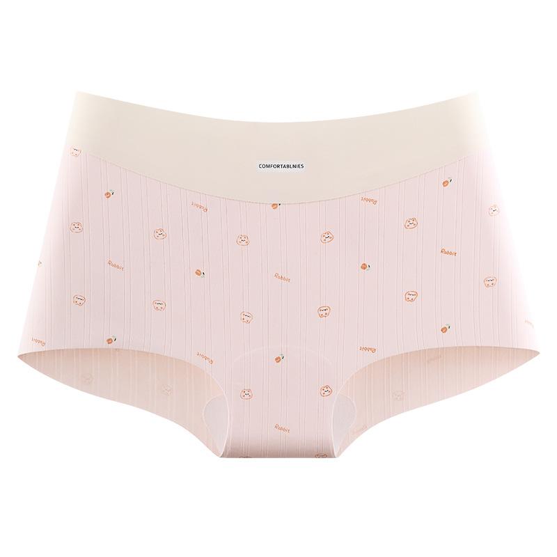 Big Size Girl Summer New Sexy Pure Cotton Extension Crotch Without A Mark In Waist Four Corners Underwear