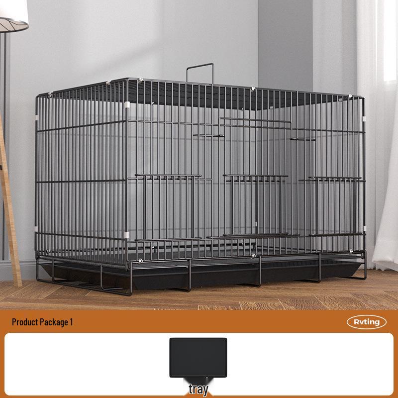Extra Large Rabbit & Guinea Pig Cage with Toilet - Spacious for Household Pets