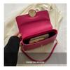 Minority women's diagonal cross hand-held single shoulder small square bag armpit bag