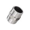 304 Stainless Steel Hex Double External Thread Pipe Fitting