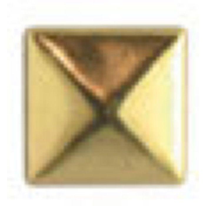 Square 6mm Gold Prong Rivet Studs 60 Pieces