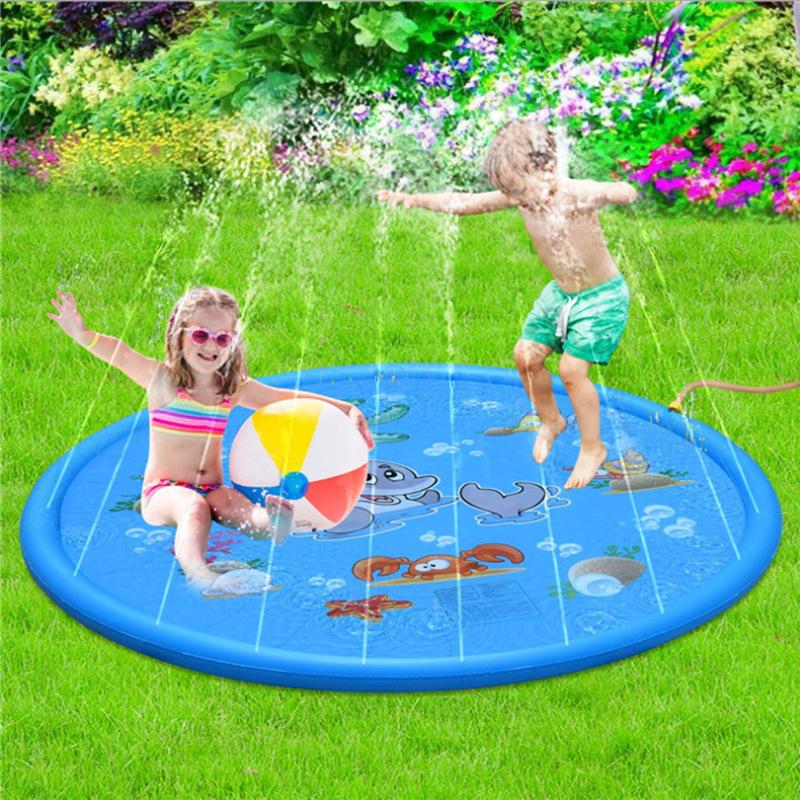 PVC Children's Outdoor Water Play Sprinkler Pad