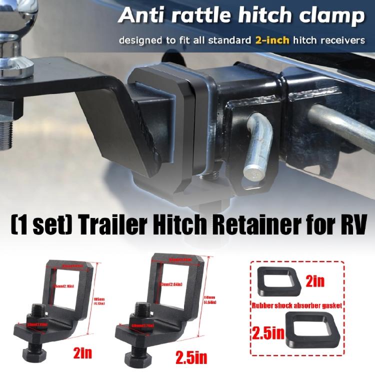 Strong strength Trailer Hitches Stabilizer 2/2.5 Inch Vibration Proof Clamp Easy Installation Suitable for Cargo Transpo