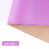Non-Slip PU Leather Table and Bar Mats with Cork Coasters
