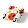 Halloween-Themed Pumpkin Pattern Bed Hat Four-Piece Bedding Set Bedroom Dormitory Bedding Decoration
