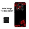 Art Red spider lilys japan design Phone Case For Redmi Note 14 13 12 11 Pro Plus S 5G 14C A3 Soft Black Phone Cover