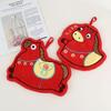 Cute Hanging Horse Hand Towel Absorbent Kitchen Bathroom Towel Soft Thick Kids Cartoon Washcloth