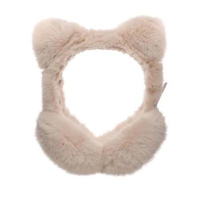 Cute Ear Plush Earmuffs, Women's Winter Student Bike Ear , Windproof And Cold-proof Ear Covers, Ear Warmers