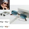 Geometric Metal Square Sunglasses Uv400 For Outdoor Activities And Fashion