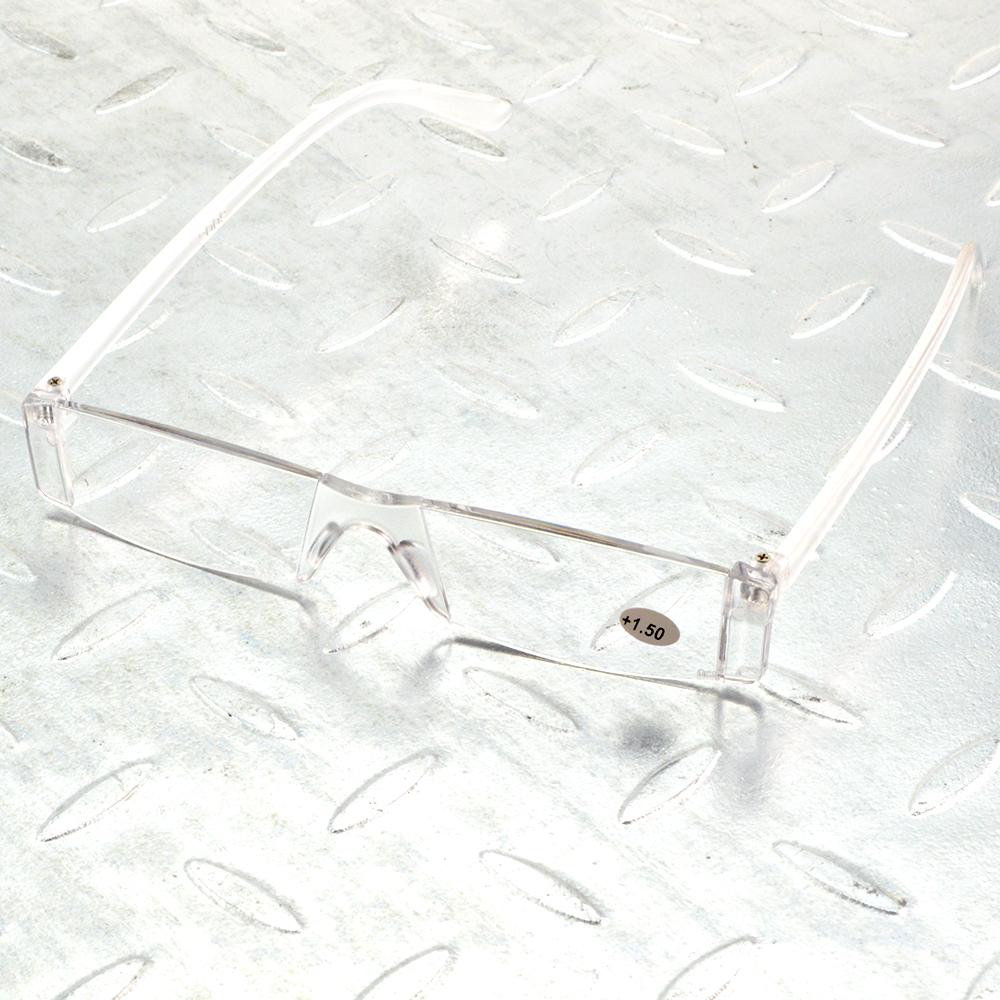 

FIVE PAIRS Spring leg strachable new fashion plexi glass transparent reading glasses +1 +1.5 +2 +2.5 +3 +3.5 +4 +100 чистый