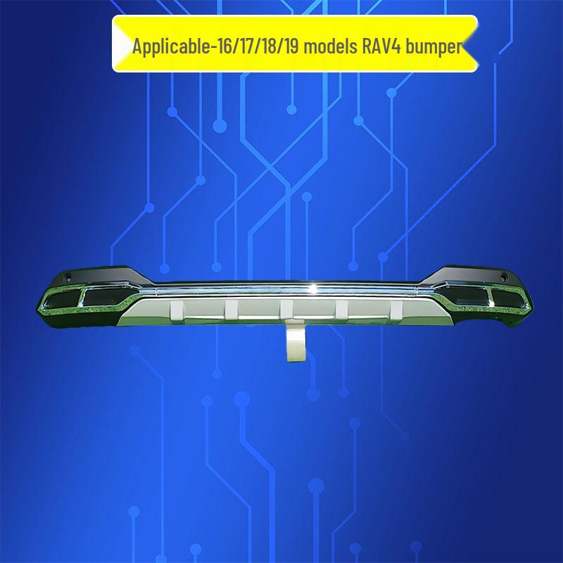 RAV4 2016-2019 Front & Rear Bumper Guard Decorative Accessories