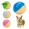 Interactive Squeaky Balls for Dogs Ball Dog Chew Toy, Indestructible Textured Teeth Fetch Toys Pets Cleaning Aggressive Chewers TPR Rubber Pet