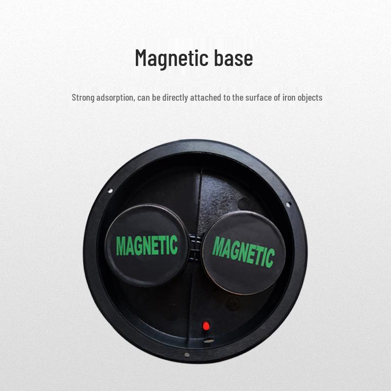 Magnetic Traffic Safety Strobe Light: Night Construction Warning Flashlight