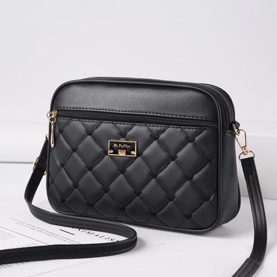 New Fashion Flap 2025 Women's One Shoulder Small Square Handbag PU Crossbody Satchel Bag Versatile Messenger Bags