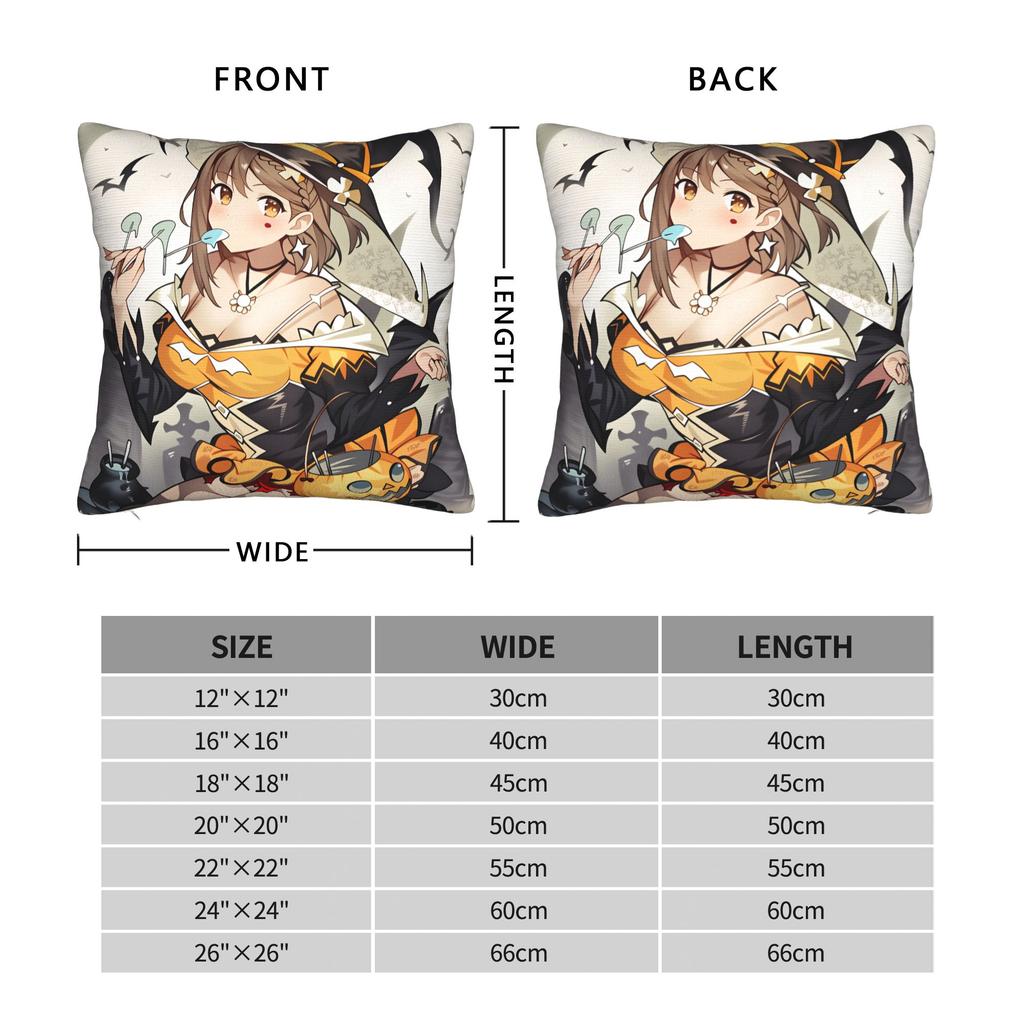 Game Atelier Ryza Pillow Cover Vintage Pillow Case For Office Car Home Decor Design Pillowcases Gift