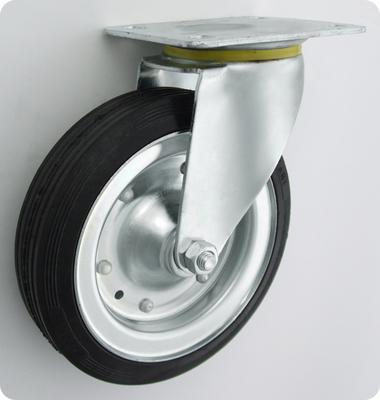 Rueda de Metal-Goma 200Mm Carcasa Giratoria 62 - Kl200 Skr