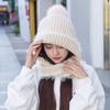 Fashion Warm Knitted Hat Windproof Ear Protection Winter Hat Cold Resistant Beanie Cap Autumn Winter