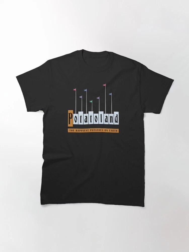 world Potatoland Best Place Classic TShirt Unisex Style S