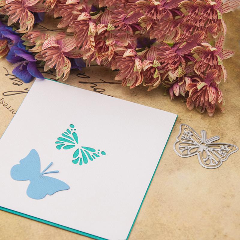 Butterfly Cutting Dies Stencil DIY Scrapbooking Embossing Album Paper ...