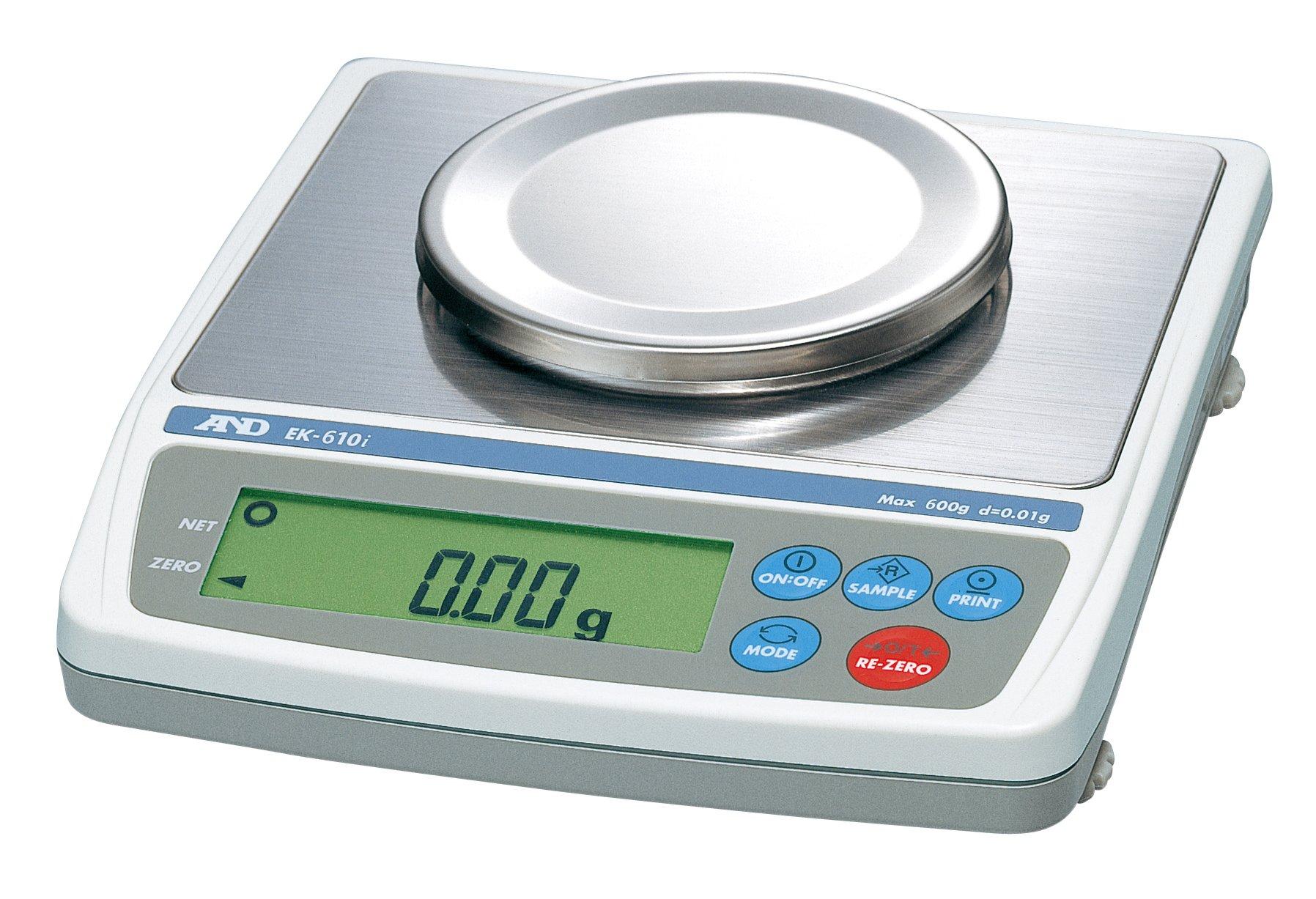 

Personal Balance Minimum Pan A&D EK-610i (Capacity 600g, Readability 0.01g, Dimensions 110mm, Uncertified)