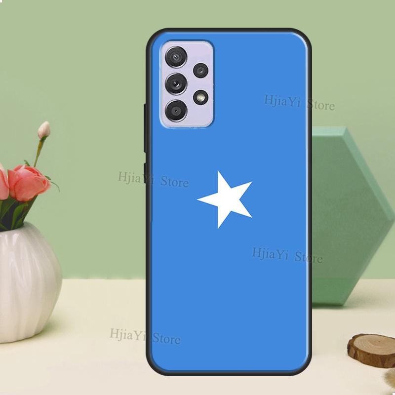 Somali Somalia National Flag Case For Samsung A54 A34 A24 A14 A51 A71 A12 A22 A32 A52 A72 A73 A33 A53 A13 Back Cover