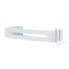 Bathroom Shower Over the Door Aluminum Rustproof Basket Towel Rack Shelves for Shampoo Soap