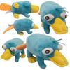 25CM Neues simuliertes blaues Schnabeltier Perry Plüschtiere Anime Stofftiere Entenpuppen Jungen Mädchen Weihnachten Geburtstagsgeschenke.