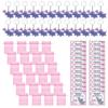 24pcs/set Baby Shower Return Favors for Guests Elephant Keychains Thank You Card Gift Bag for Kid Birthday Party Supply