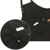 1 Stück Wasserdichte Ölbeständige Schürze mit Tasche Polycotton Fleckenabweisend Mode Küche Hausarbeit Restaurant Bar Geschäft Cafés Schürzen