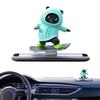 NASSIA Skateboard Bear Car Dashboard Interior Cute Car Perfect Gift Accessory, Movable, Decoration, Ornament, (Blue)