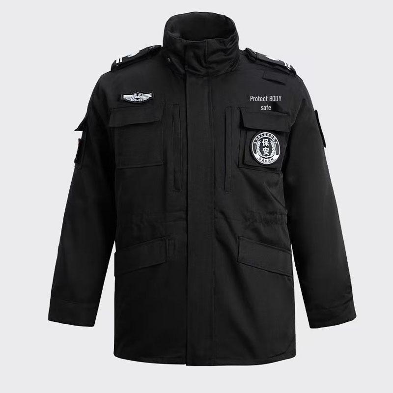 Winter Thickened 511 Security Twill Cotton Cold-Proof Overcoat for Special Operations