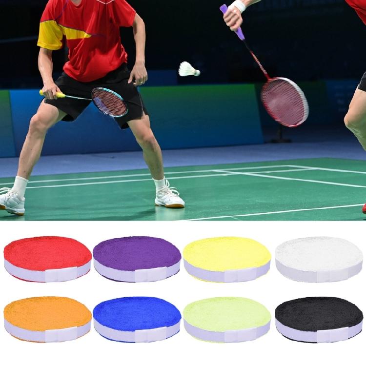 Badminton Racket Grip Tape, Racket Grip Towel Antislip Grip Tape, Water Absorbent Adhesive Squash Racket Grip for Racket