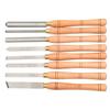 8 Piece Woodturning Chisel Set HSS