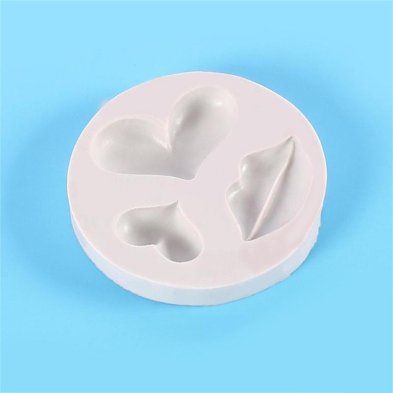 Red Lip Biscuits Silicone Mold Chocolate Candy Mold for Diy Dessert Ice Block Mold Handmade Cupcake Decor Baking Tool